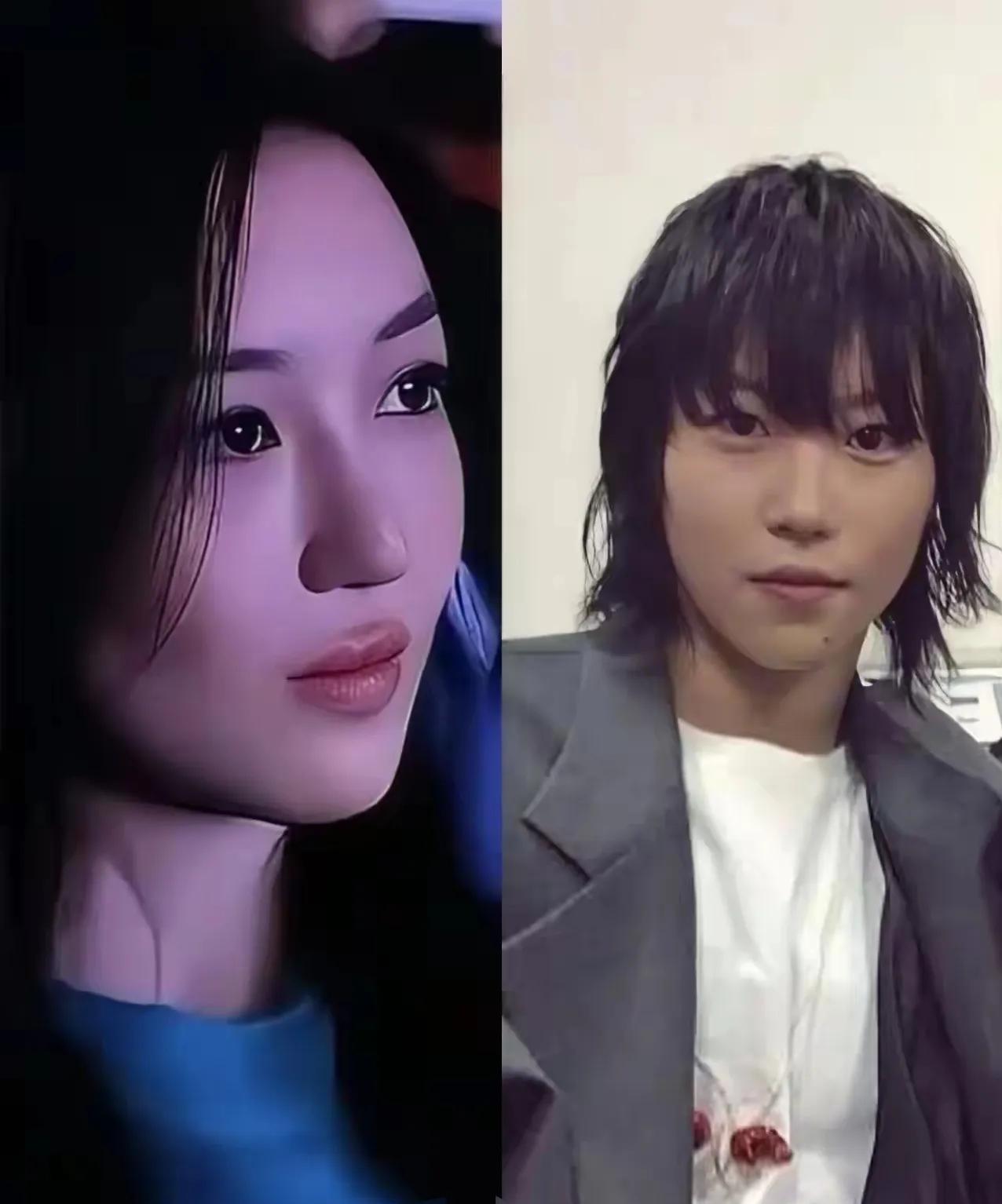 王菲的大闺女和二闺女，长相截然不同，你看那个更有王菲的影子？