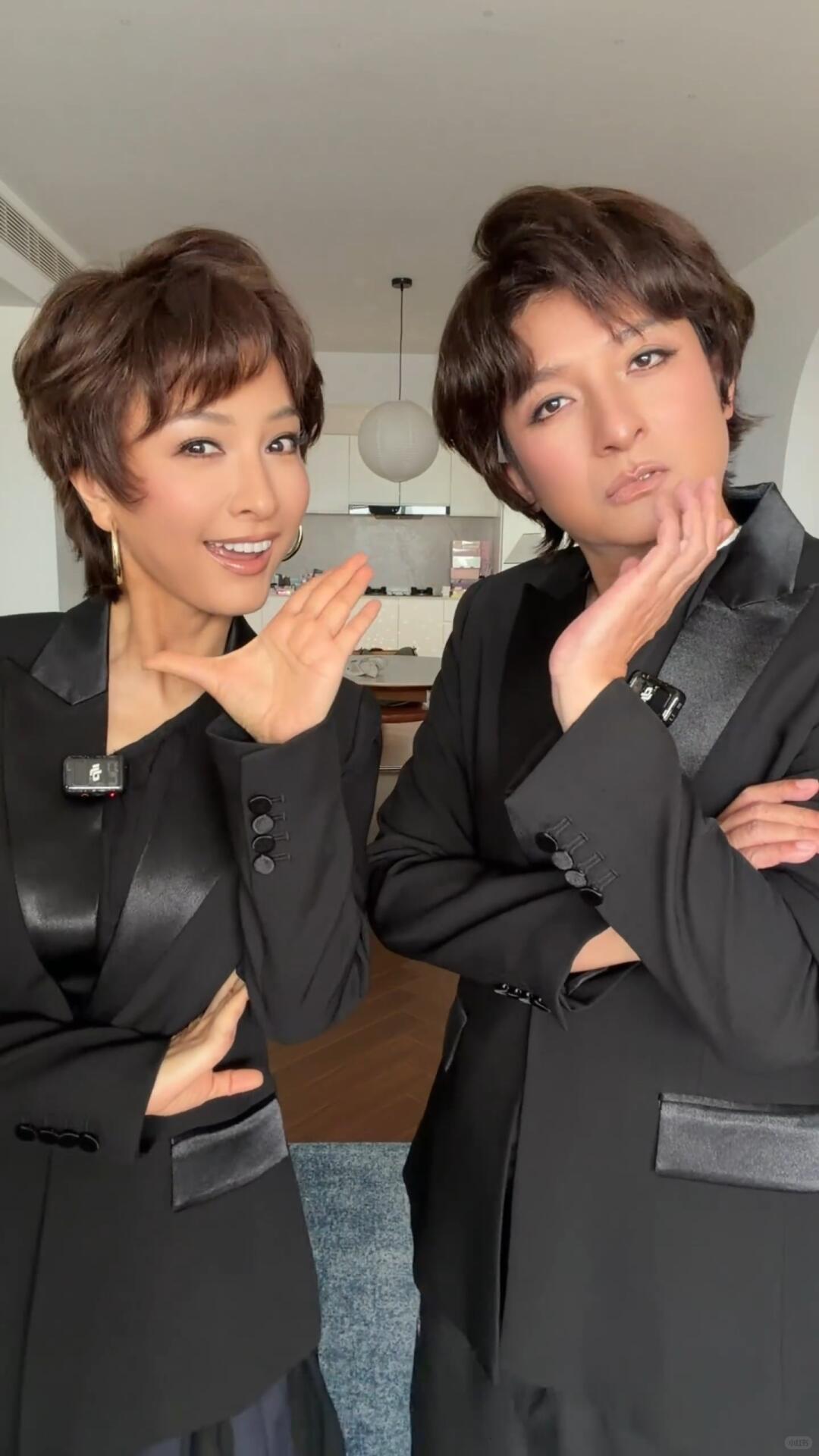 谁的童年DNA狠狠动了！从小看《快乐大本营》，就总有人说吴昕和李维嘉长得超像，妥