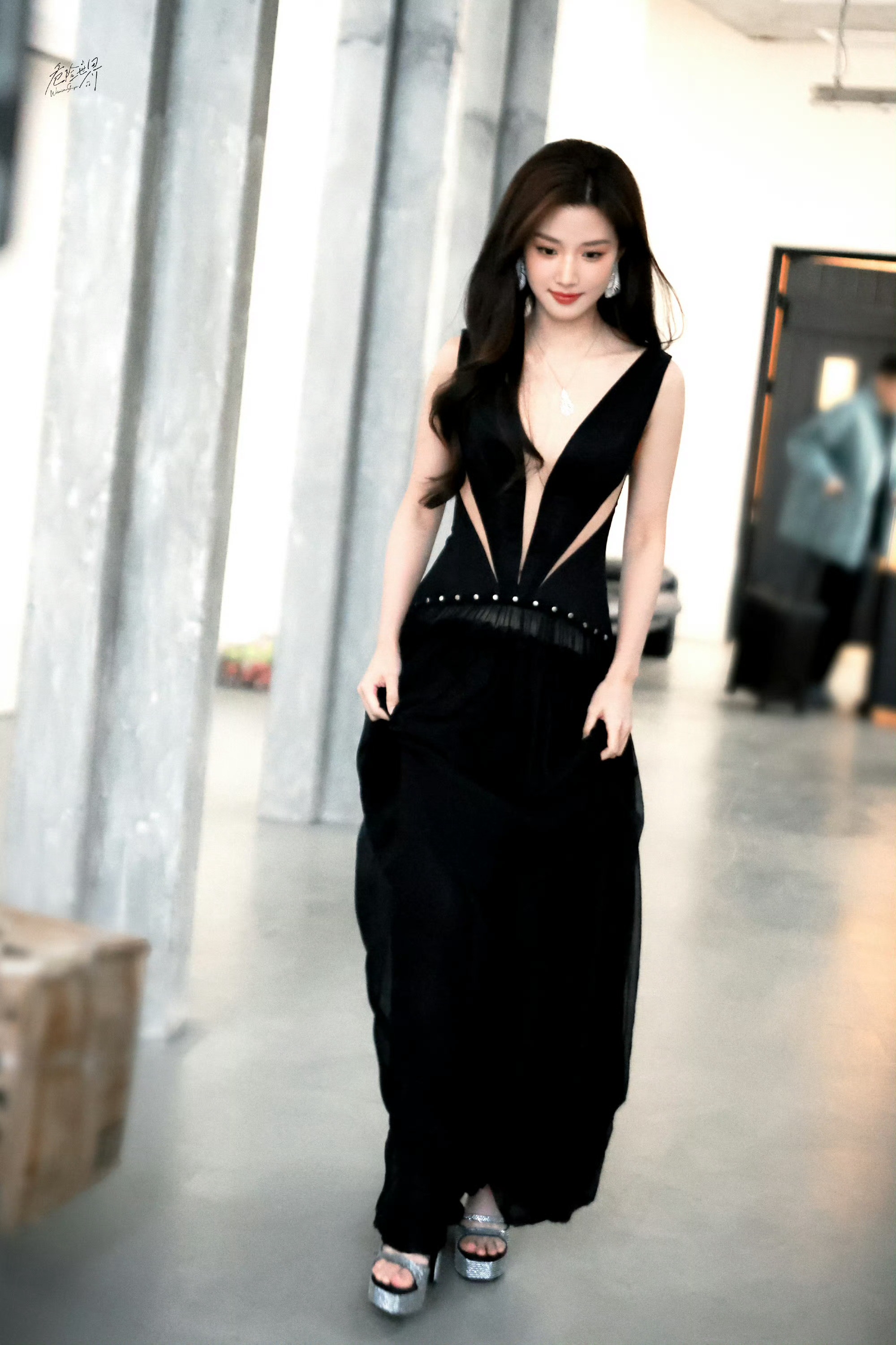 蛙趣这居然是卢昱晓，这是我见过她最女明星的一次