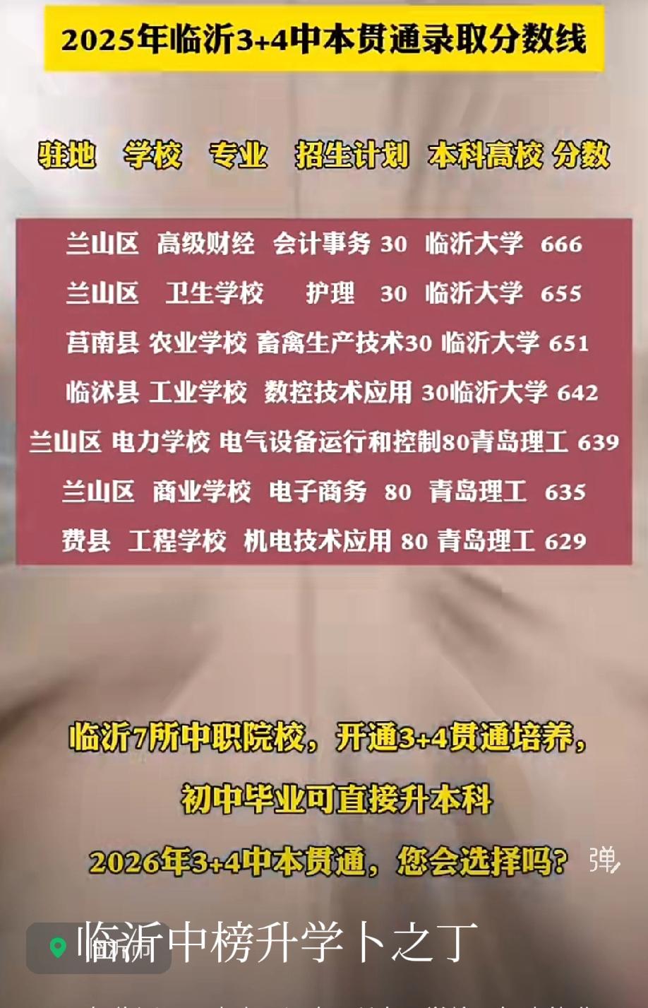 又到了中考季，临沂的家长会陷入读3+4贯通本，还是读普通高中的两难选择。其实，这