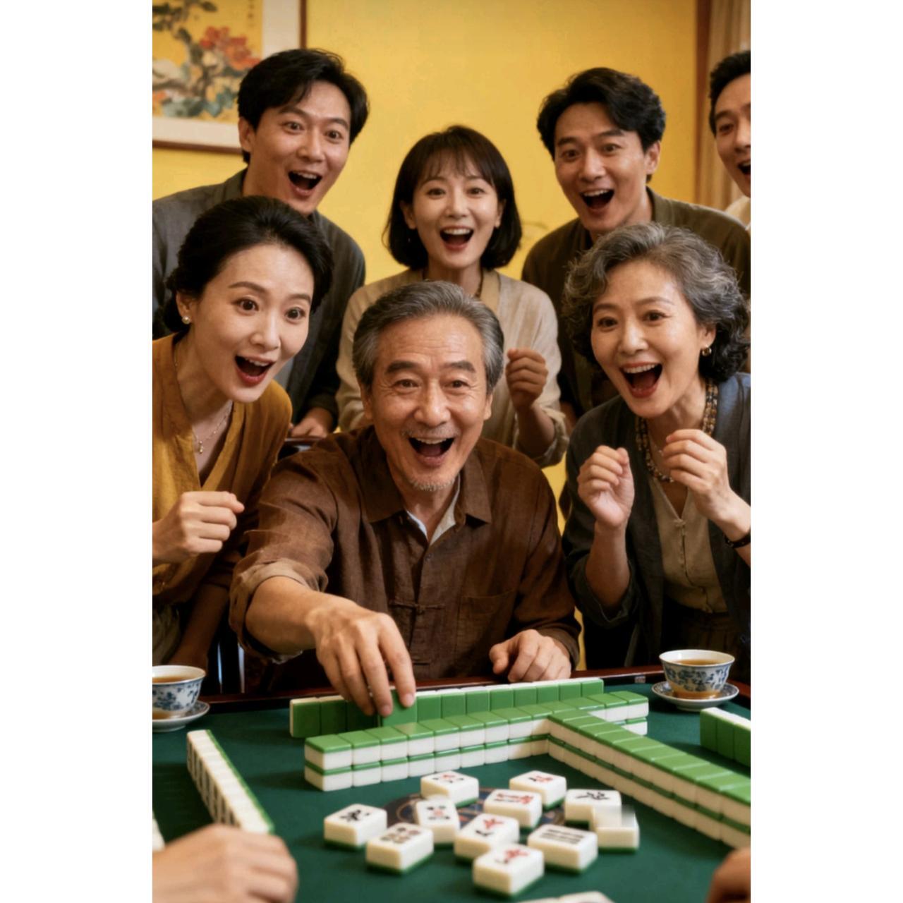 这几天，浙江宁波象山县，52岁的马先生在麻将桌上连着自摸了好几把，情绪一下就上