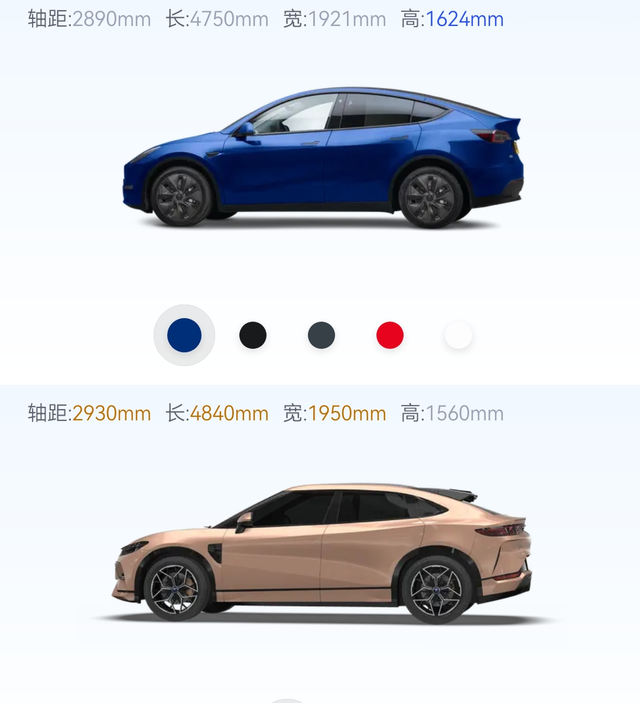 这条不黑特斯拉我能理解y的后备箱更高、更大，因为他底盘低、车身高，这很正常。但