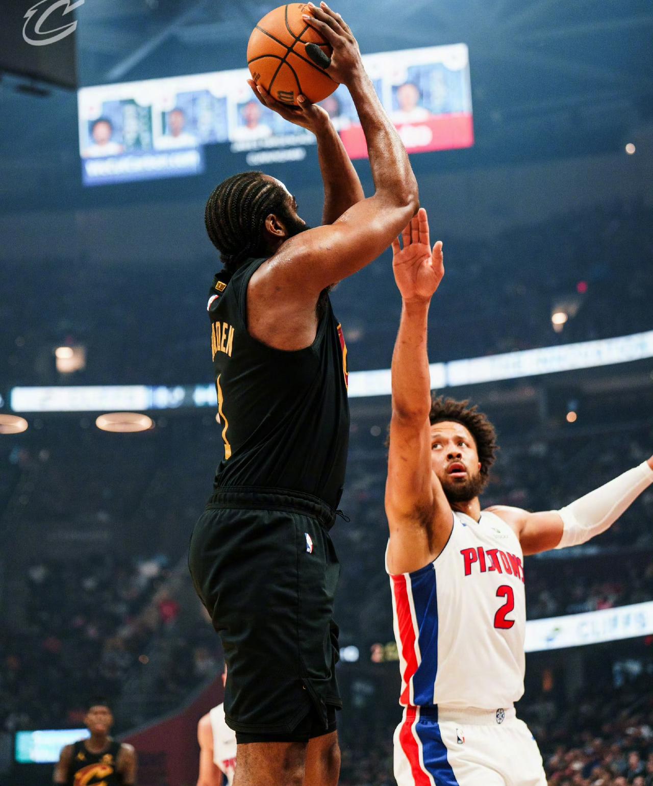 哈登低迷，无米球骑士113-109复仇活塞，打出三个无可争议事实活塞与骑士的对