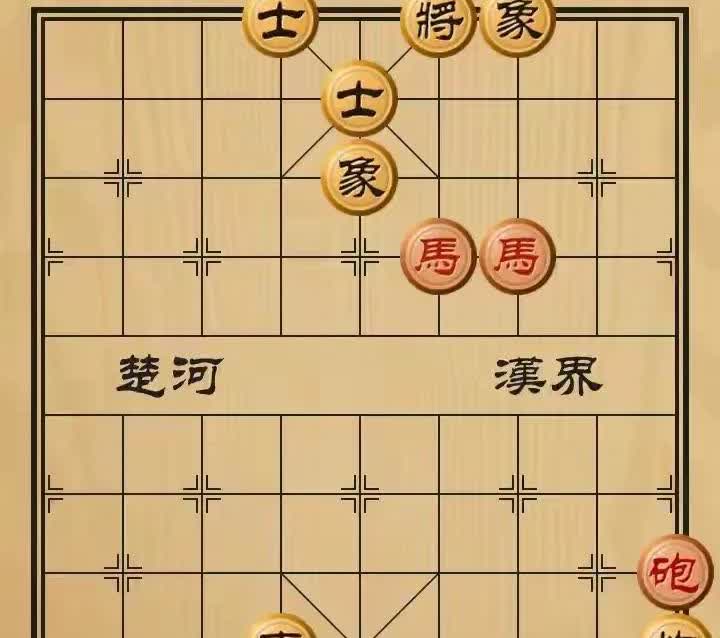 马马炮大战车马炮，是单车乏力还是马失前蹄？从盘面上看，黑棋有一步连杀之棋