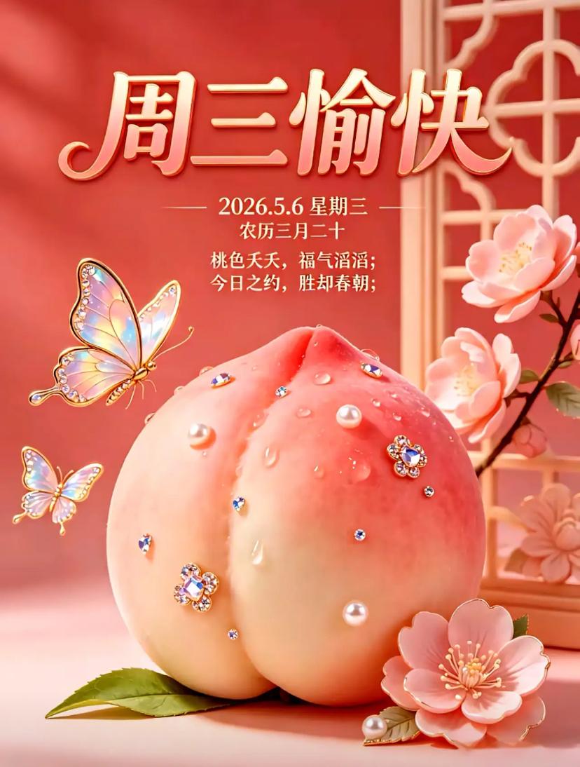 🌺☘️2026./5.6.周三夏晨问安🌺🌲🌷晓光轻洒大地，夏意缓缓入