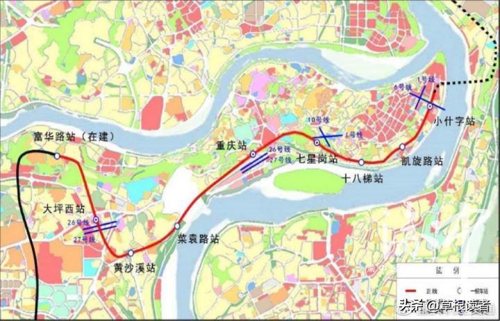 重庆最难修的地铁线路开始铺轨了！沿线人口稠密、高层建筑密集，有国家文物等敏感构