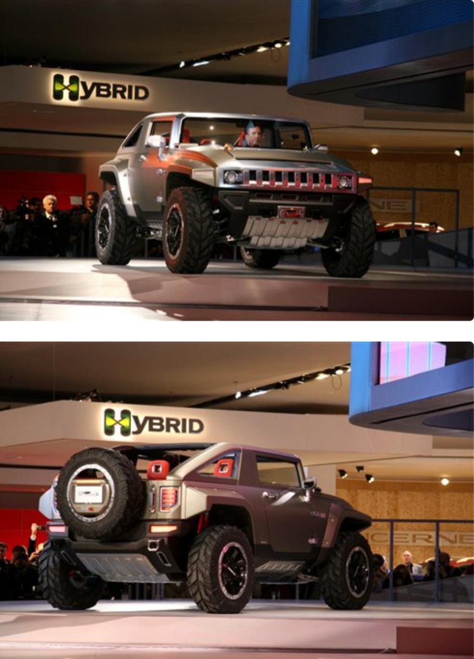 悍马HX概念车：混血小“马”的硬核革新今天跟友友们分享一款硬汉级小概念车——