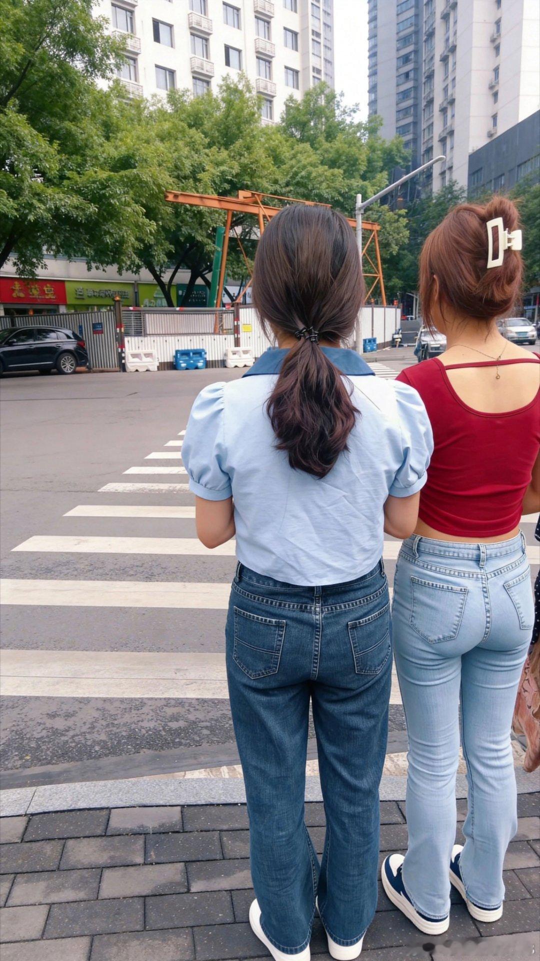 穿搭时尚穿搭今天穿什么ootd牛仔裤还是很不错的选择