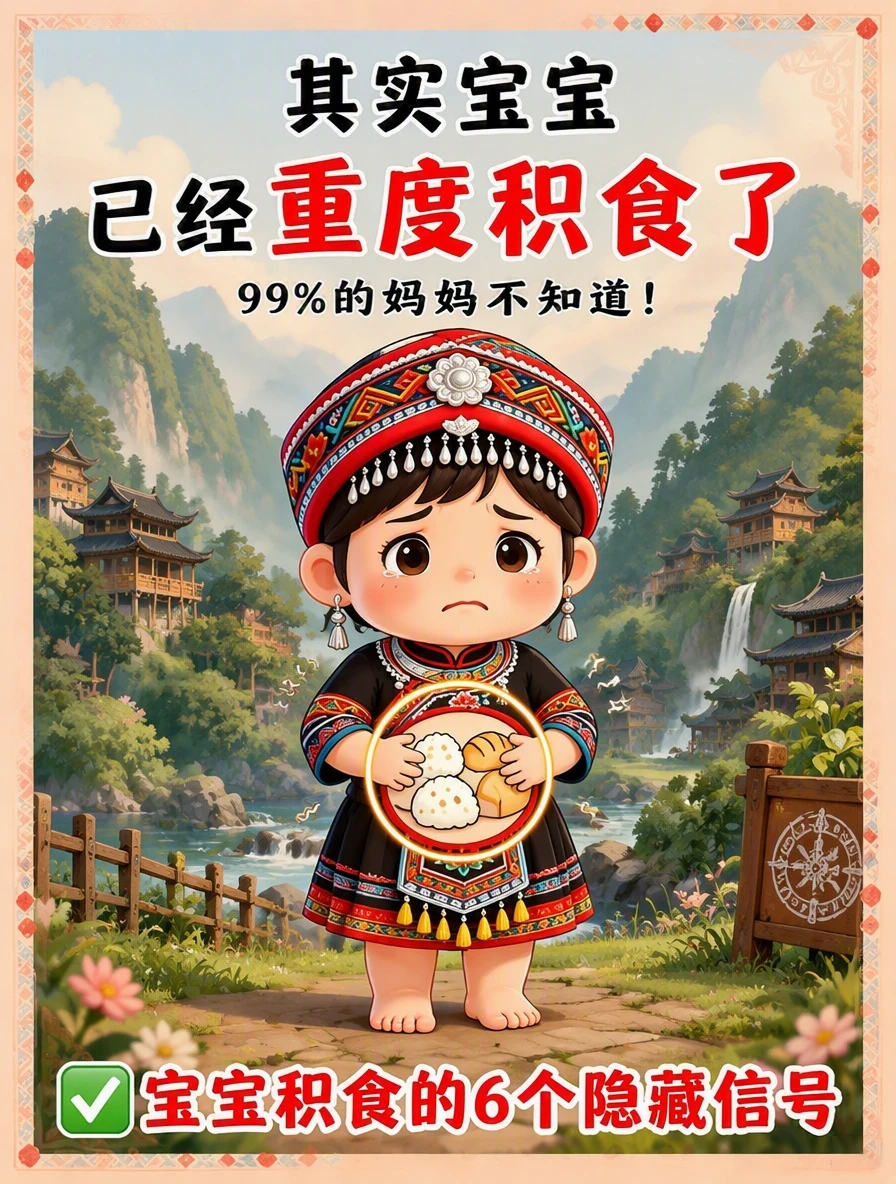 宝宝积食的6个隐藏信号
