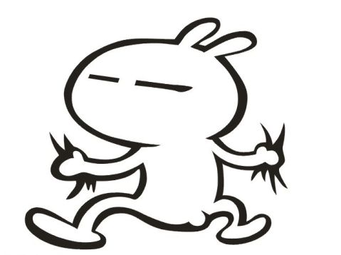 歪,幺幺零?请抓走这只兔一群!斯基奔跑的表情包狗图片