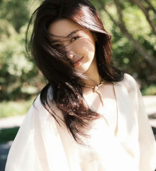 朱珠的侧颜确实很曼妙呢