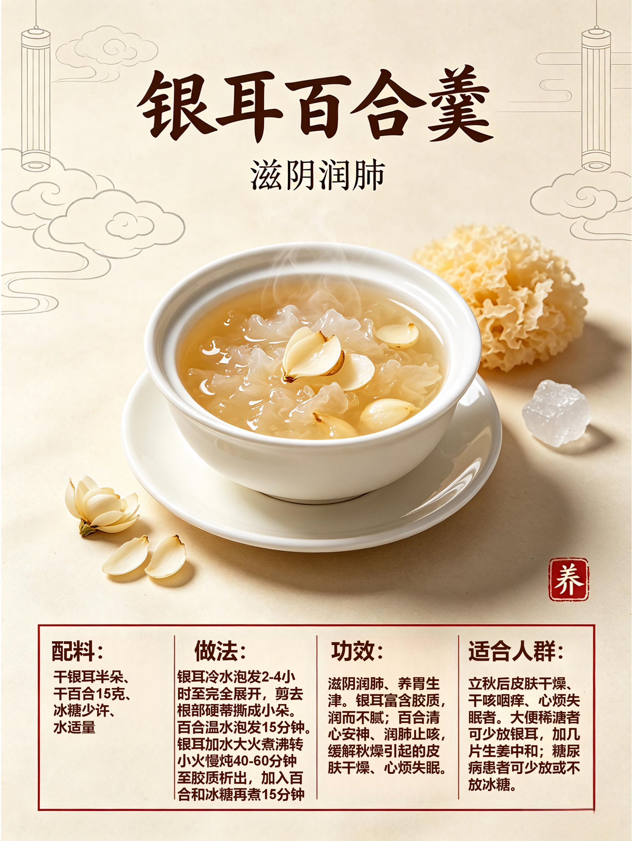 入秋先养阴，冬天少生病！老祖宗的养阴法照着抄就行入秋后总觉得浑身“干”到发慌的人