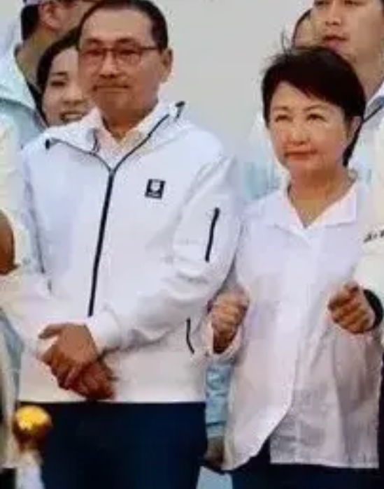 面对台中国民党部被查，卢秀燕的“淡定”令人咋舌，仅以一句“谢谢”匆匆离去。昨