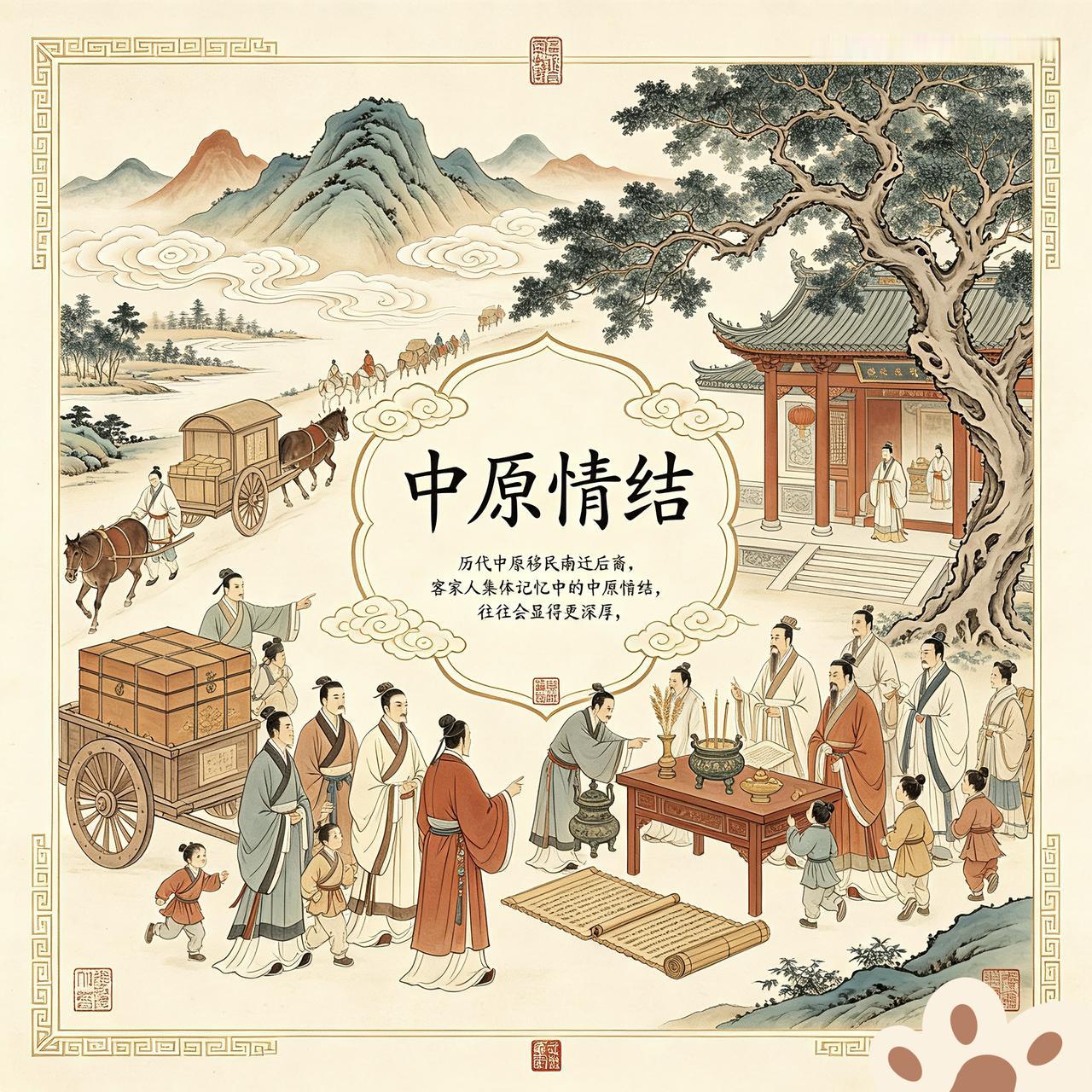 做为历代中原移民南方后裔，客家人集体记忆中的“中原情结”，往往会显得更加的深厚。