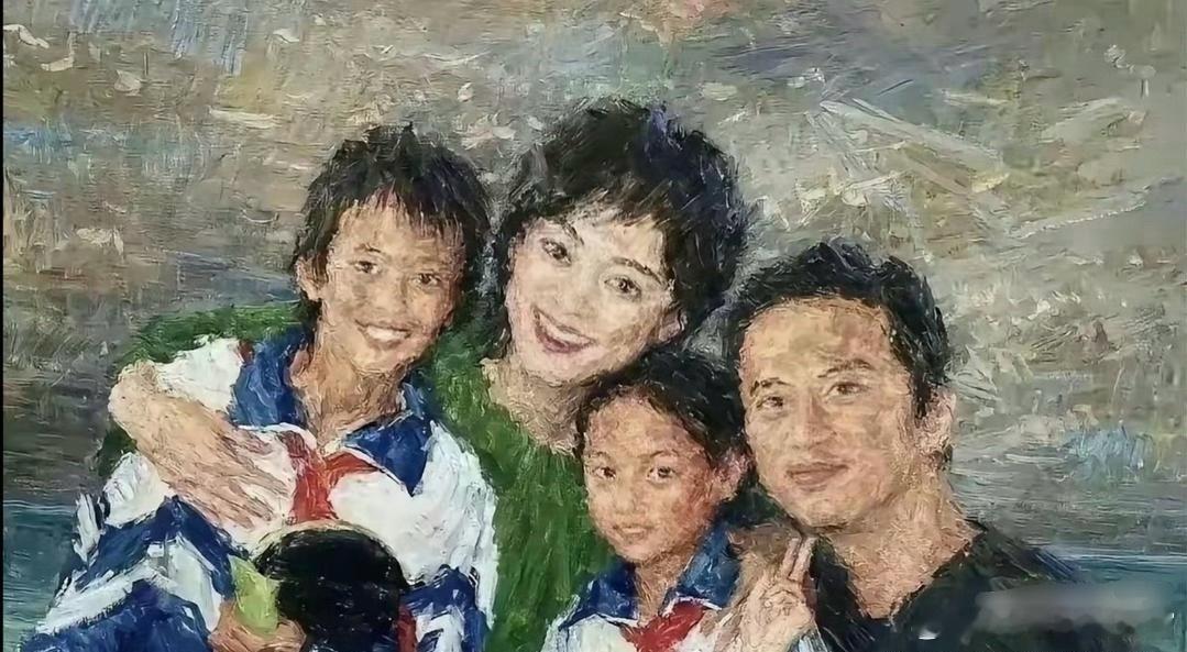 这是孙俪画的油画，画的真好看，太有才华了