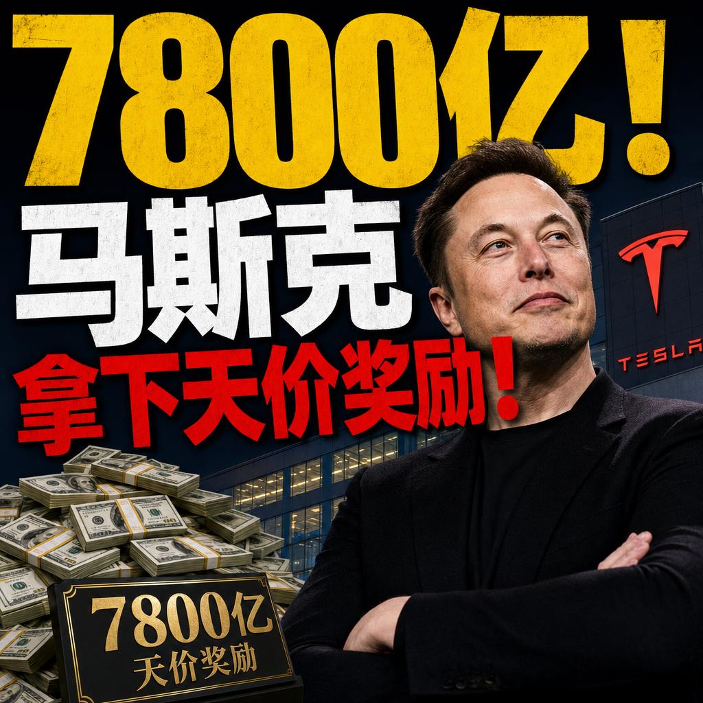 很多人觉得马斯克这次拿到的7800亿是天上掉下来的馅饼，但仔细看就会明白，这恰恰