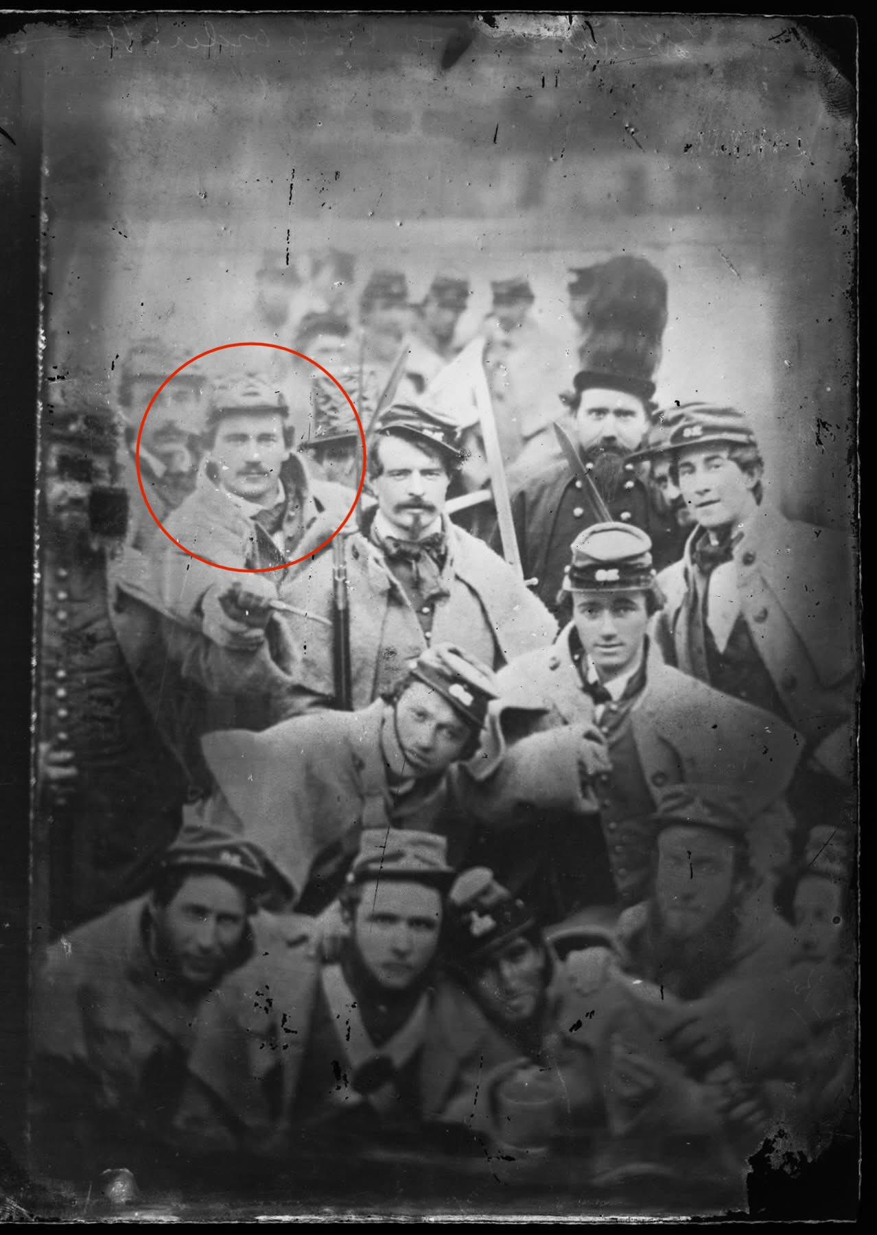 照片中的这个人是约翰·威尔克斯·布斯（JohnWilkesBooth）。这是