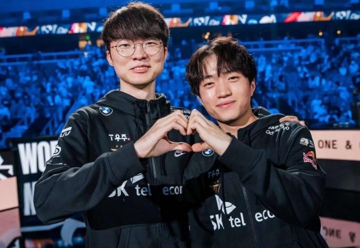 Keria与Faker同队最久陪Faker最久的男人！Keria将成为Faker