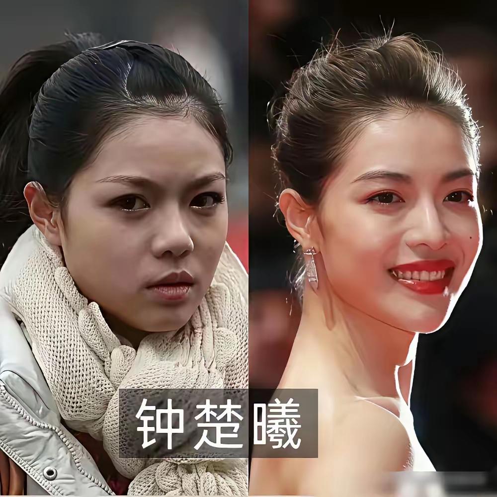 纯素颜的美也很舒服。张俪颜值变化,明艳美丽的外表让人一见难忘钟楚曦的颜值和气