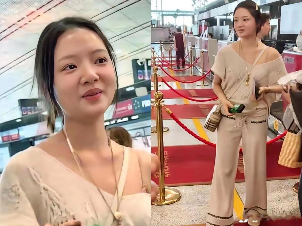女演员的遮羞布，被任敏一把扯下很多人说她怎么敢不化妆站在镜头下，这样貌连普通人都