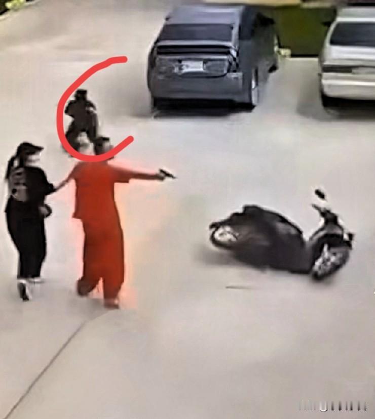 我今天看见一条视频：一女子柬埔寨法院内劫走6名囚犯，解锁递枪一气呵成，举枪还击一