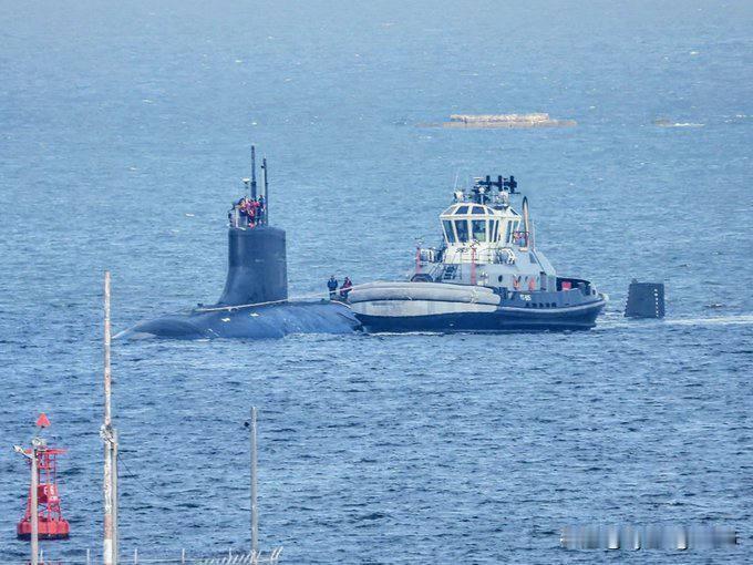 🇺🇸美国海军核动力潜艇“海狼”号（SSN-21）于2026年1月8日抵达日本