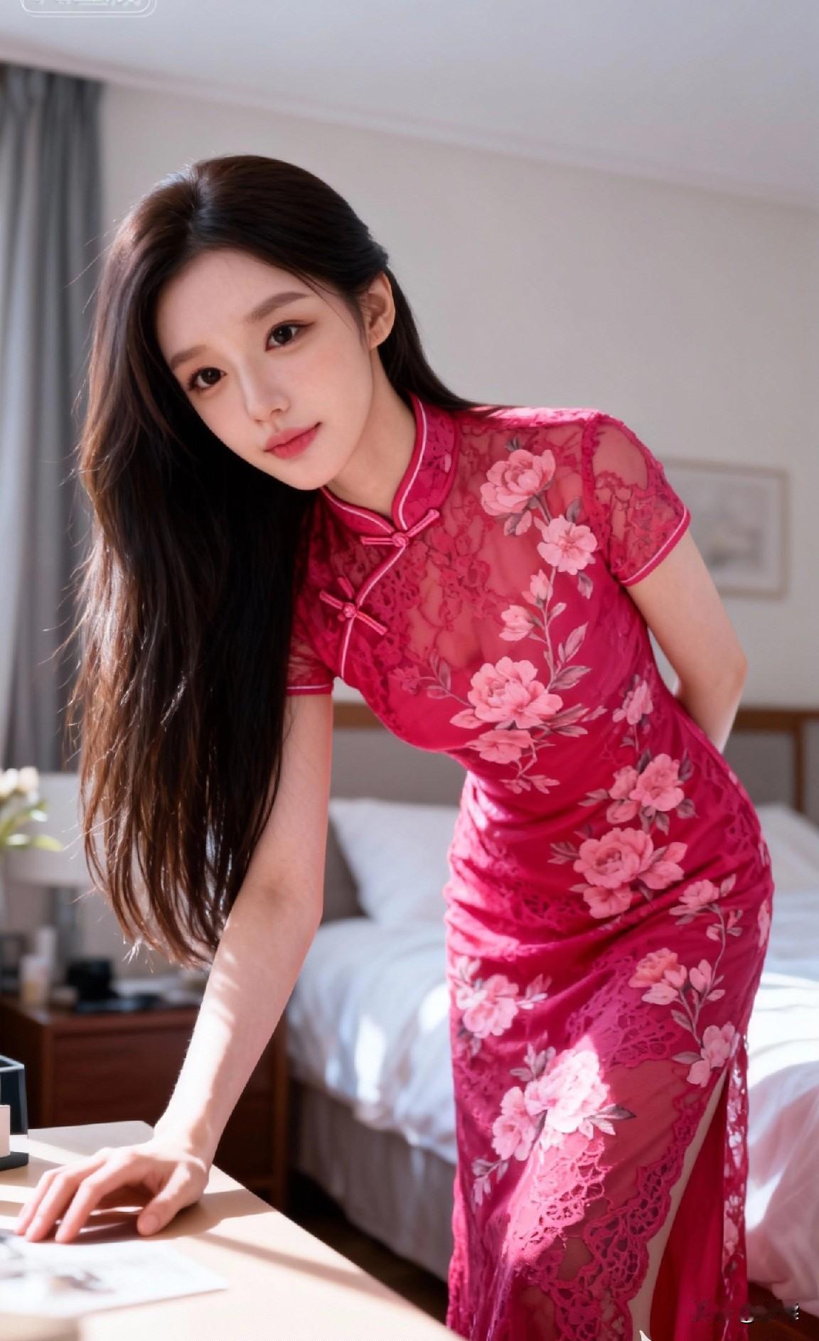 怎样把旗袍穿出高级感时尚喜庆旗袍！