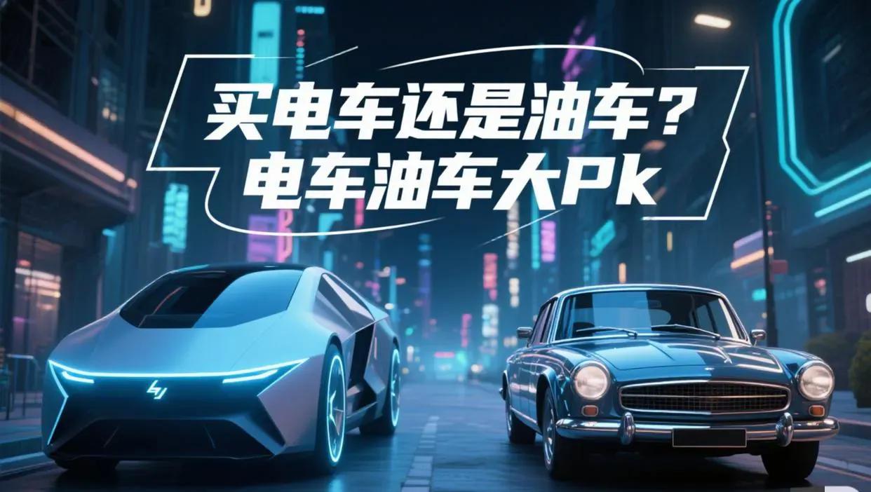 电车全面取代油车的现实影响分析——当下国内汽车市场存在巨大体量差距，燃油车保有
