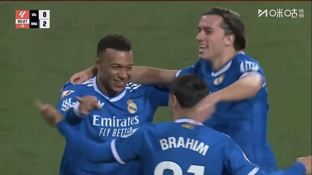 生活手记还是姆巴佩管用！有险无惊！皇马拿下瓦伦西亚2月9日凌晨，西甲第23轮，皇