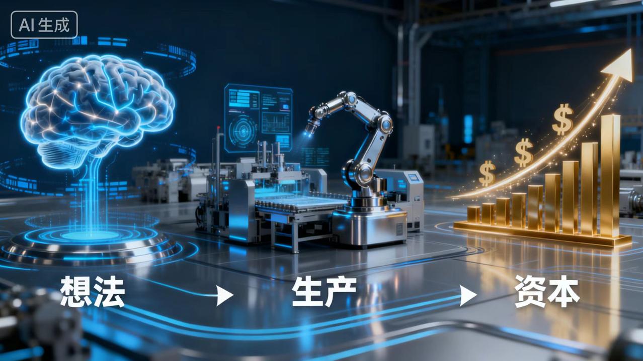 一个人+Deepseek人机协作操作系统=超级公司，从“想法”到“生产”到“资