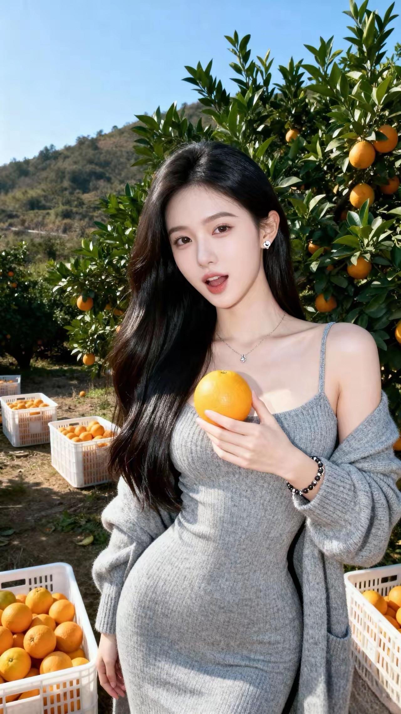 姐姐这么喜欢吃橙子，是有什么情况吗？姐姐爱吃橙橙子