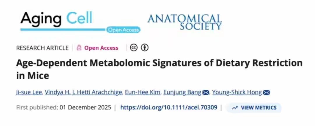 中年“饿”一下，竟能重启青春？——一场500卡的缺口，正在偷走你的衰老1️