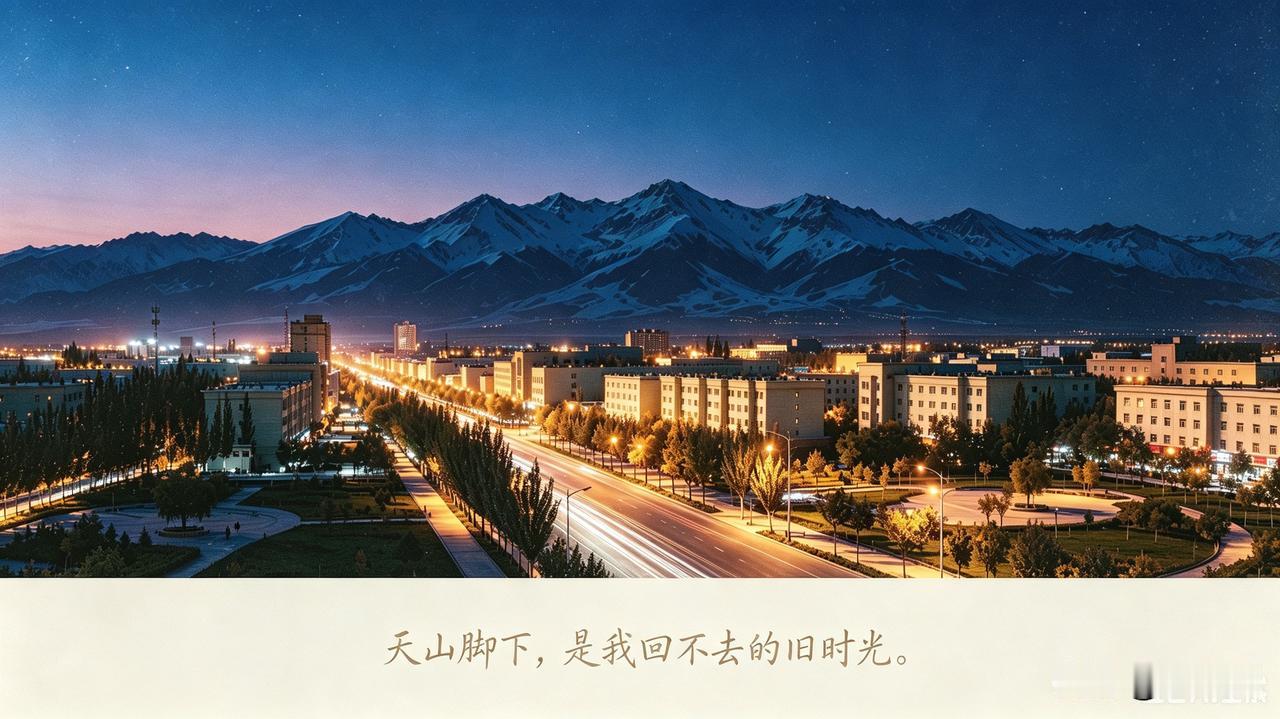 夏日生活打卡季天山脚下，小城奎屯。