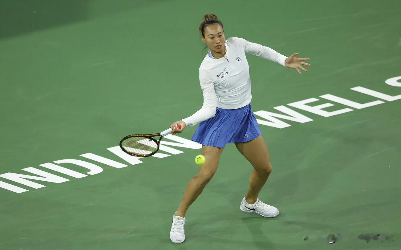 郑钦文2-0阿扎伦卡！携手王欣瑜晋级32强！WTA1000印第安维尔斯赛站单