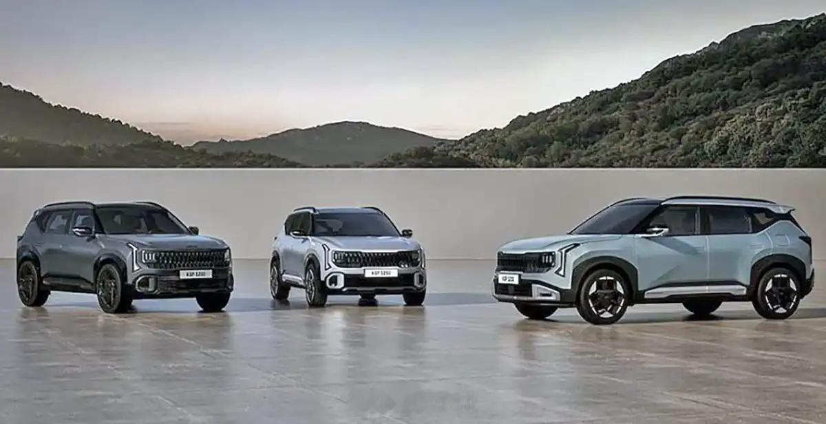 全新一代起亚赛图斯官图曝光全新一代起亚赛图斯官图曝光，和此前渲染效果图差不多，