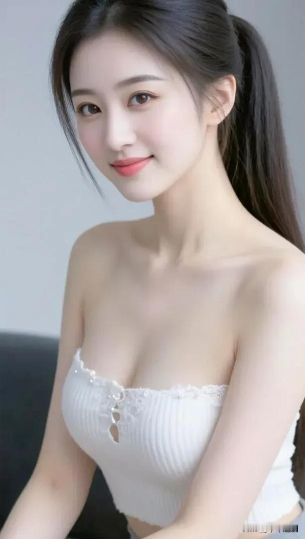 马尾轻扬，笑意藏在眉眼间，把干净与温柔都写进了这个瞬间。温婉出众温柔马尾辫