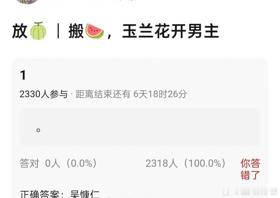 《玉兰花开君再来》女主杨紫，男主吴慷仁，这是带新人还是男主降级了​​​