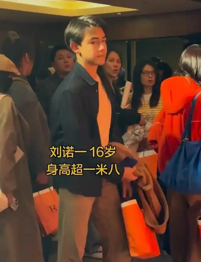 刘烨儿子诺一罕见露面长成一米八帅气少年，为何刘烨这种狠心式育儿反而养出了娱乐圈最
