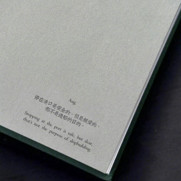 “救命，好喜欢这句”