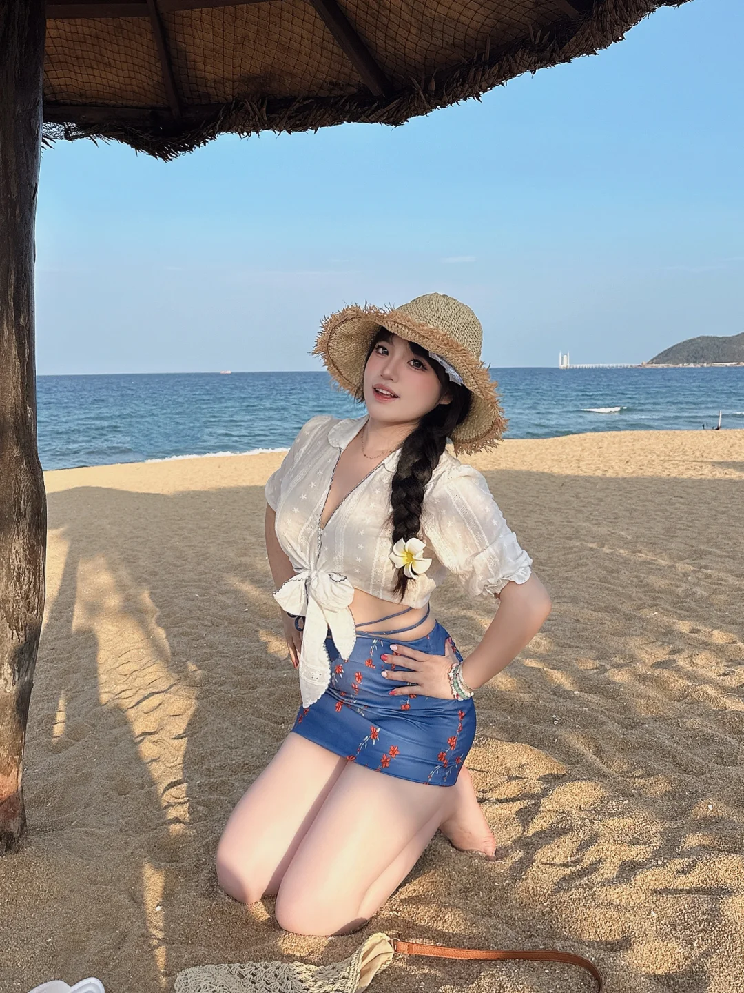 海边天气也太好了吧☀️🌊🫧ꕤ～♡