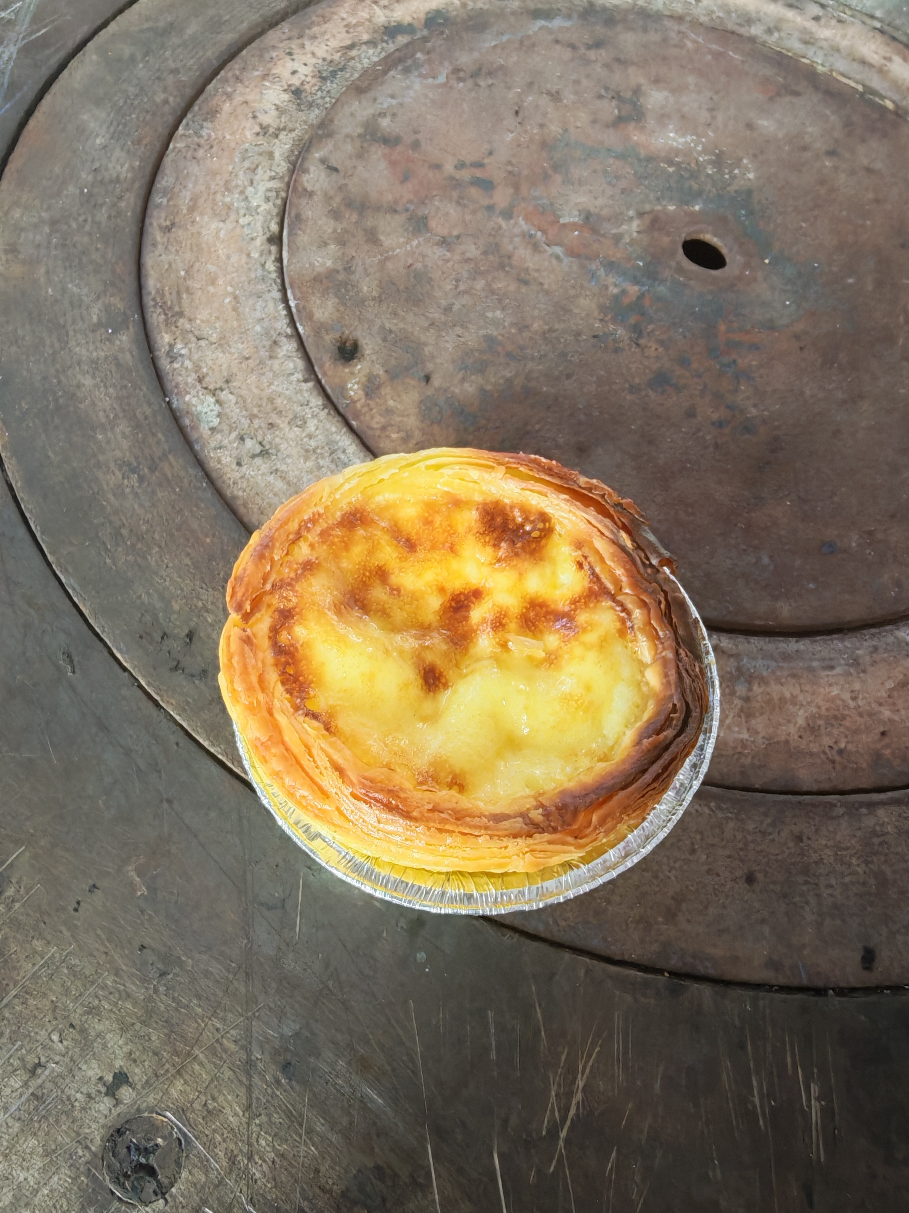 谁敢信这是在火炉盖盖上烤的