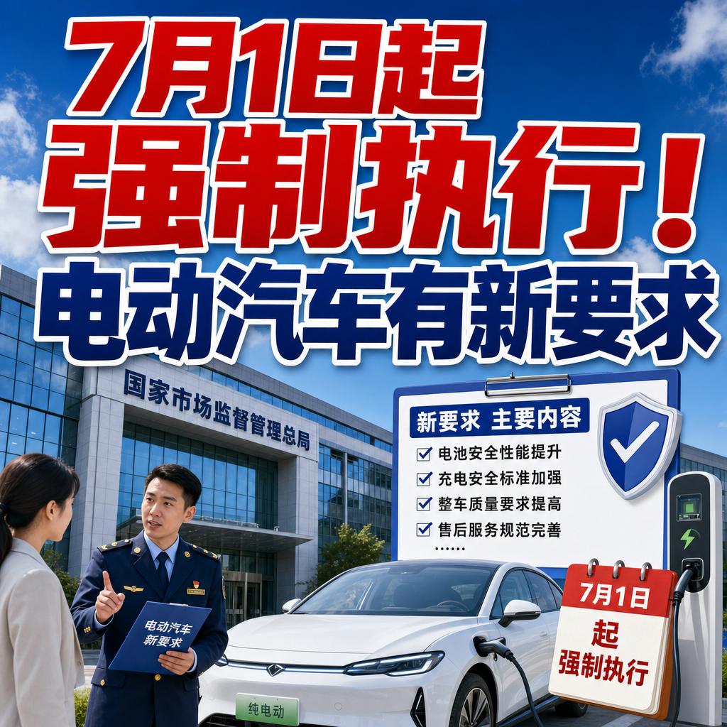 突发！7月1日起，电动汽车要变天了！两项强制性国家标准就要正式落地，这次是动真