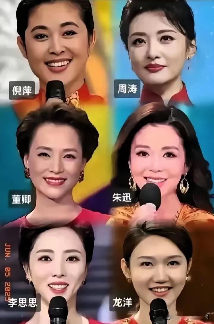 央视这几位女主持人里，长相最漂亮的是朱迅，从年轻美到现在。最有才华的一个是周涛。