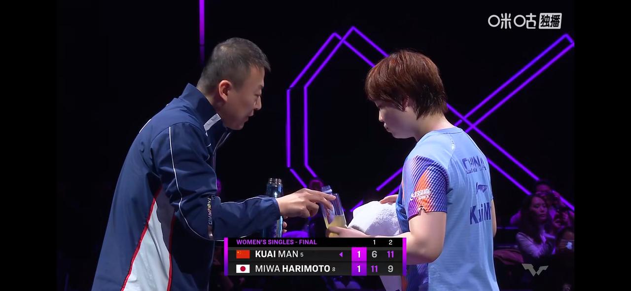 蒯曼3-4丢冠：说明2个事实第一个事实，张本美和的实力，放在国乒女单这