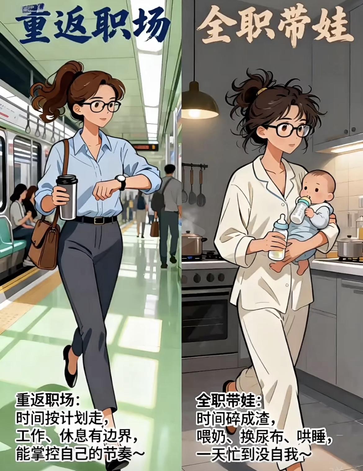 职场与带娃，各有光芒重返职场是按计划掌控生活节奏，在工作中收获认可与价值