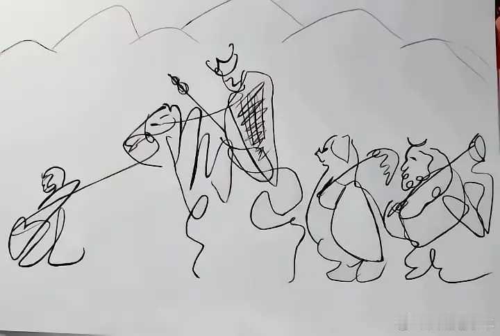 一笔画过西游记？