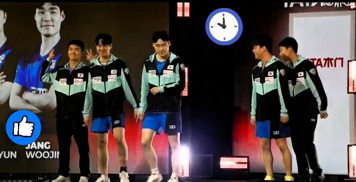 世乒赛中韩男团对决！韩主帅吴尚垠赛后感慨满满！世乒赛男团赛事中，韩国男团
