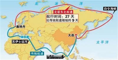 中国突然暂停北极航线，引起俄罗斯国内争议，担心半途而废。10月3日，央视对外