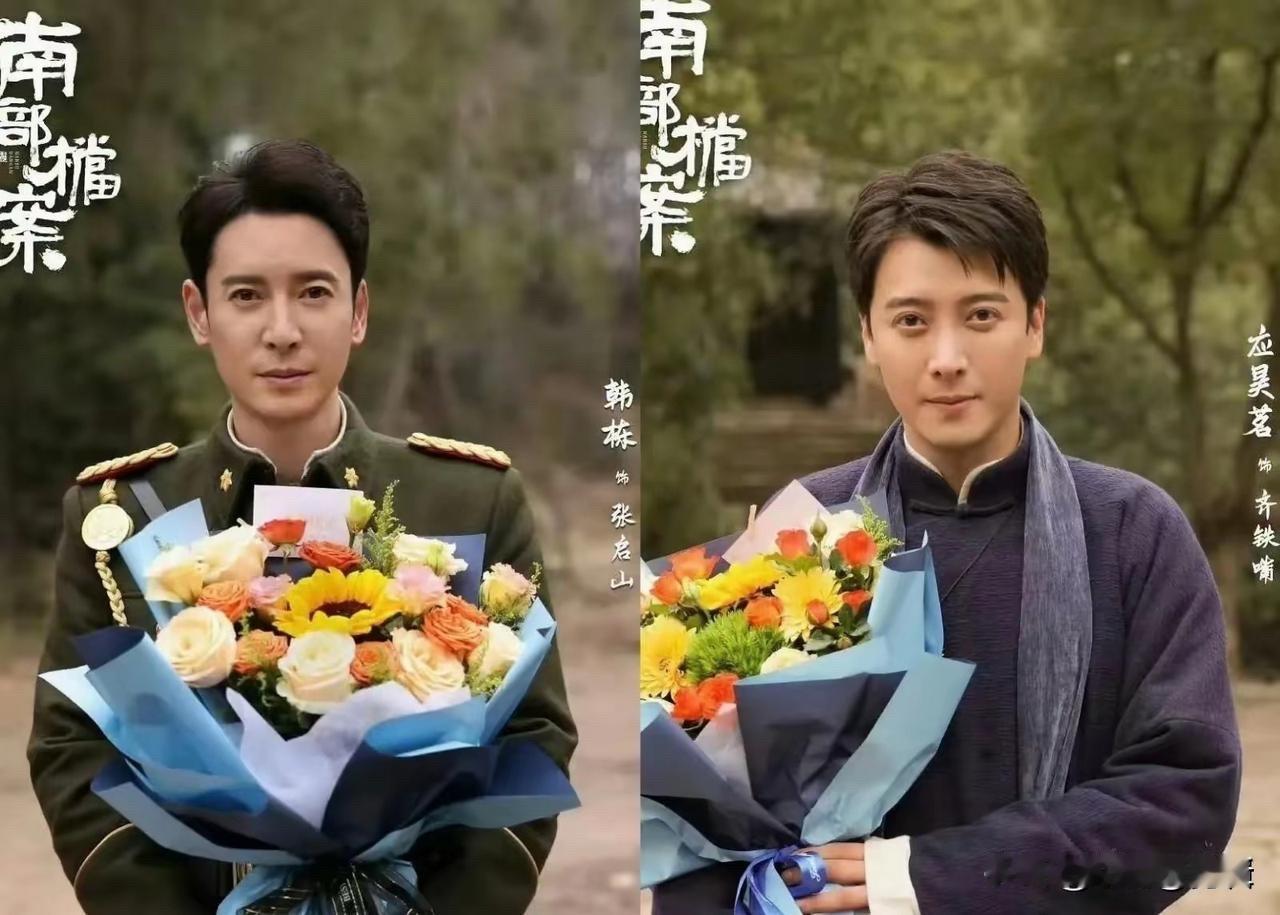 这两人简直太像了，真的得感慨一句：娱乐圈的“撞脸”现象实在太神奇了。这两位男演员