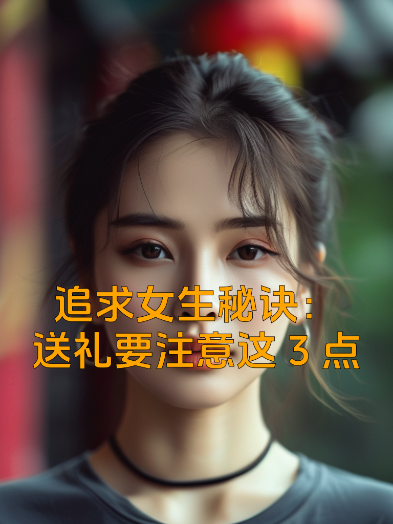 追求女生秘诀：送礼要注意这3点